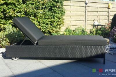 Viareggio wicker zwart